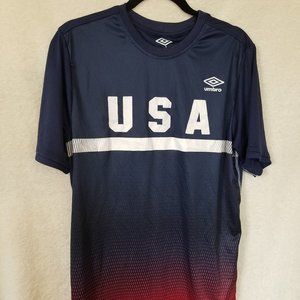 Umbro Soccer Futbal Shirt USA size L Jersey